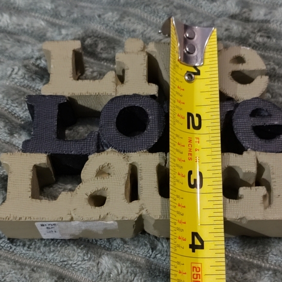 Decorative Wooden Word Blocks - Picture 8 of 9